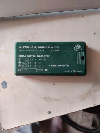 Juego de puntas de destornillador ABC-BITS