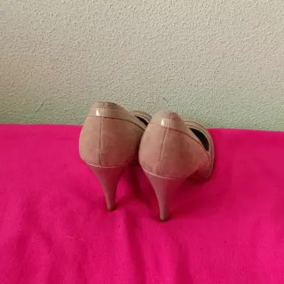 Tacones Marypaz Beige Talla 39