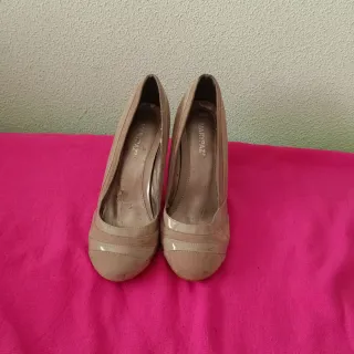 Tacones Marypaz Beige Talla 39