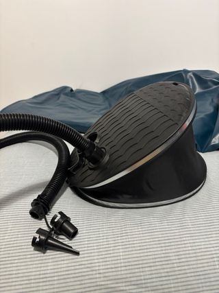 Colchón hinchable individual + inflador