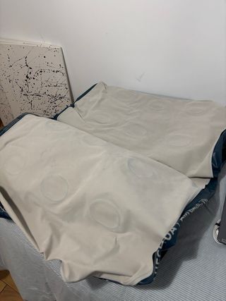 Colchón hinchable individual + inflador