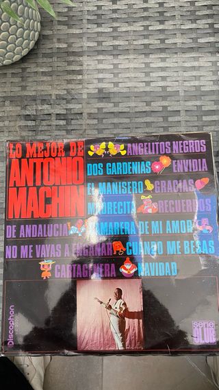 Vinilo Antonio Machin Lo Mejor De
