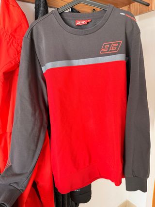 Sudadera Marc Marquez 93 XL Gris/Roja