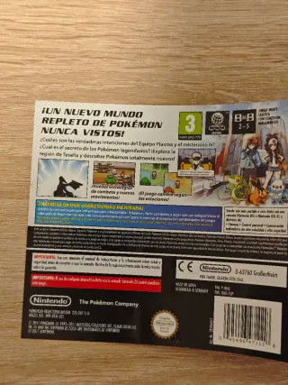 Pokemon Edición Blanca Nintendo DS