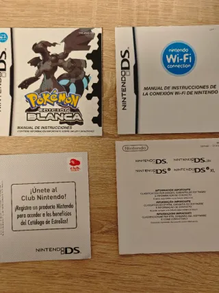Pokemon Edición Blanca Nintendo DS