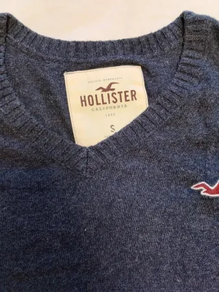 Jersey Hollister Azul Talla S
