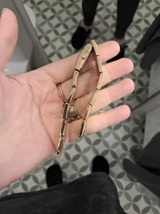 Reloj DKNY Dorado y Blanco SIN PILAS