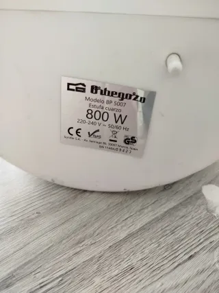 Calefactor Orbegozo Confort Plus