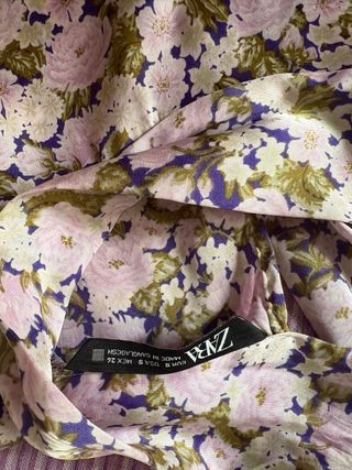 Vestido mini estampado floral