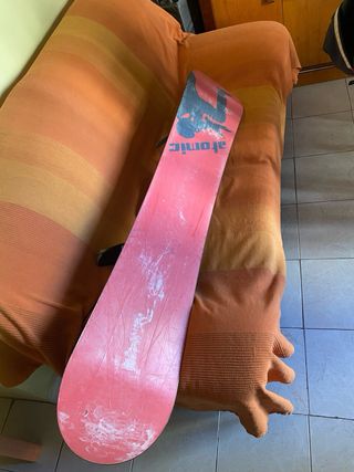 Tabla Snowboard Atomic 156cm + Fijaciones