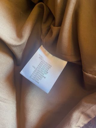 Giacca bomber in eco-suede marrone