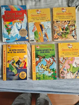 Pack libros genorimo stilton.