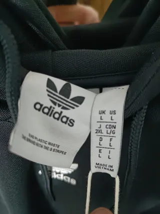 Sudadera Adidas Negra Nueva