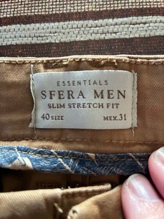 Pantalón chino Sfera beige