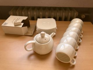 Set de café de porcelana