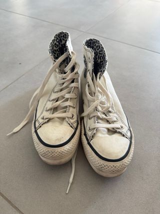 Converse plataforma talla 37.5