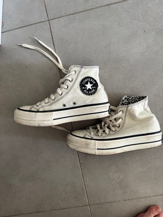Converse plataforma talla 37.5