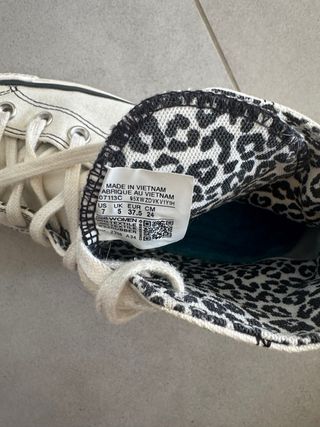 Converse plataforma talla 37.5