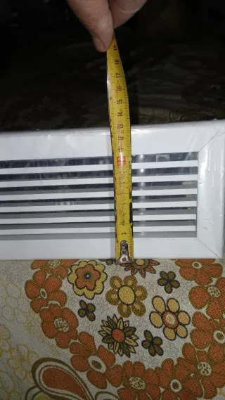 Rejilla empotrable para aire acondicionado