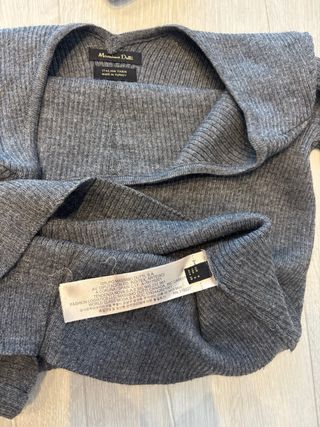 Jersey Massimo Dutti Gris Talla S