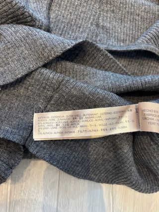 Jersey Massimo Dutti Gris Talla S