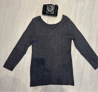 Jersey Massimo Dutti Gris Talla S