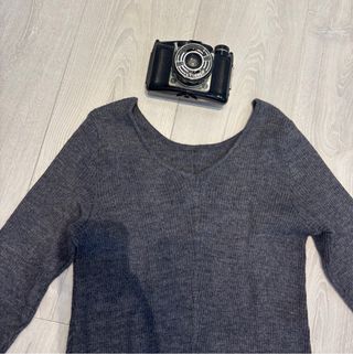 Jersey Massimo Dutti Gris Talla S