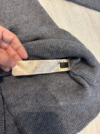 Jersey Massimo Dutti Gris Talla S