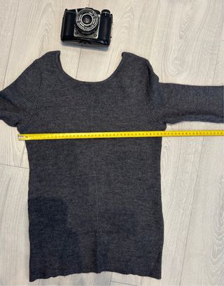 Jersey Massimo Dutti Gris Talla S