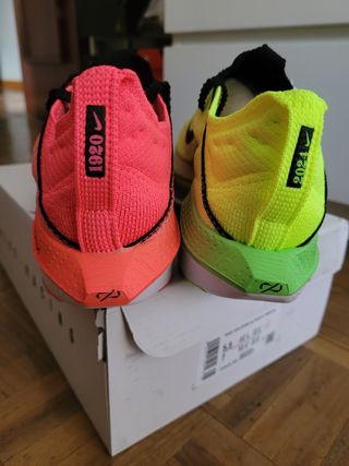 Nike Air Zoom Alphafly NEXT% Verde/Rosa