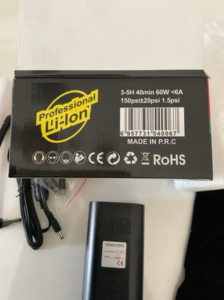 Mini compressore aria portatile auto