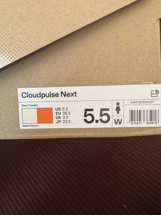 Zapatillas On Running Naranja/Blanco