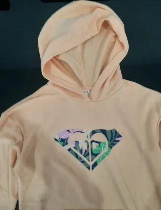 Sudadera Roxy Rosa con Estampado Floral