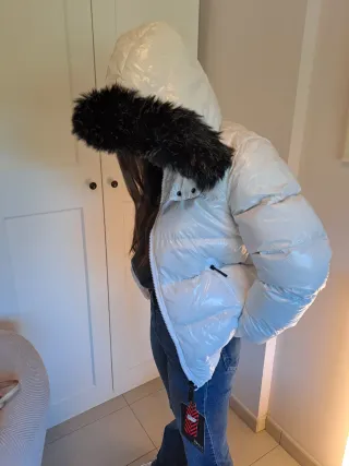 Chaqueta plumas Nueva estrenar chica