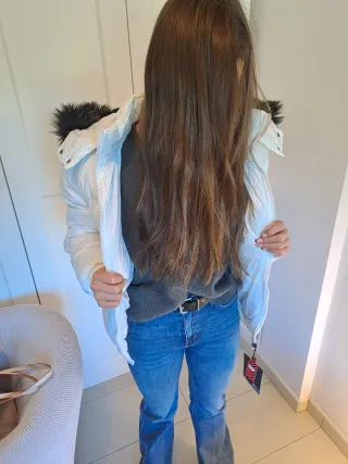 Chaqueta plumas Nueva estrenar chica