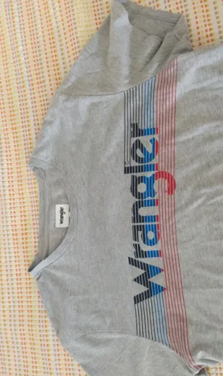 Camiseta Wrangler Hombre Gris Multicolor