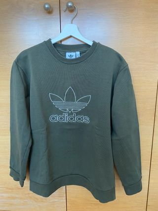 Sudadera Adidas Verde Militar Talla M