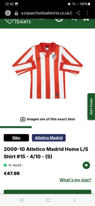 Camiseta Nike Atlético de Madrid