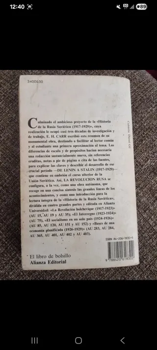 La Revolucion Rusa de Lenin a Stalin, 1917 1929