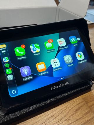 GPS Moto APHQUA 7 HD CarPlay Android Auto
