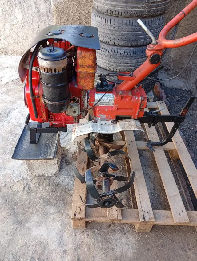 MOTOCULTOR DIESEL LOMBARDINI T 530 10 CV  3600 RPM