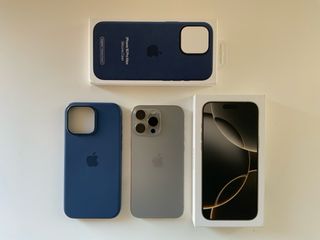 iPhone 16 Pro Max 256GB Titanio Natural + Funda