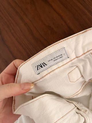Pantalones Zara Beige