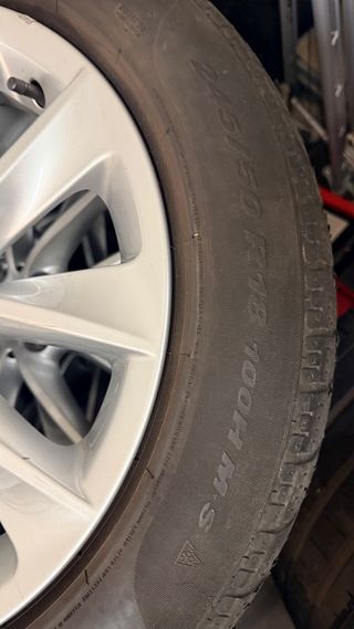 4 Llantas BMW Originales 18 X3 + neumaticos