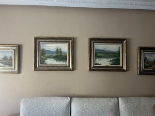 Lote de 4 cuadros decorativos