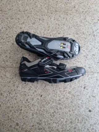 Zapatillas Ciclismo Rockrider Negras/Grises