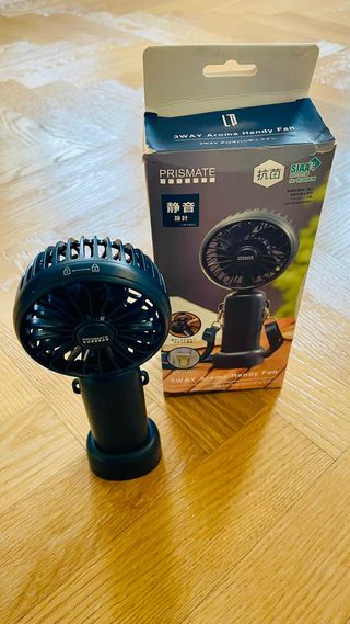 Mini ventilatore portatile ricaricabile Prismate