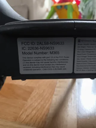 Patinete Eléctrico Xiaomi M365