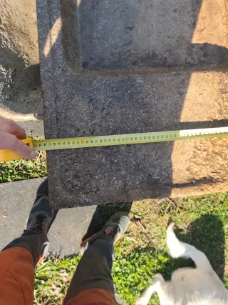 Fregadero de piedra antiguo