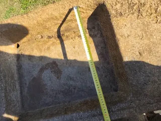 Fregadero de piedra antiguo